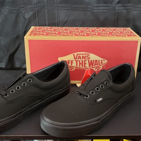 New! Vans Era Classic Black/Black - Picture 4 of 6